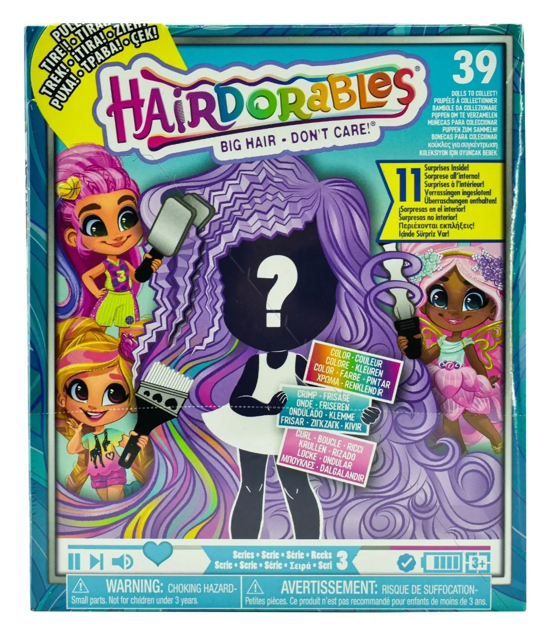 Hairdorables Serie 3 Big Hair Dont 11 Sorpresas Just Play