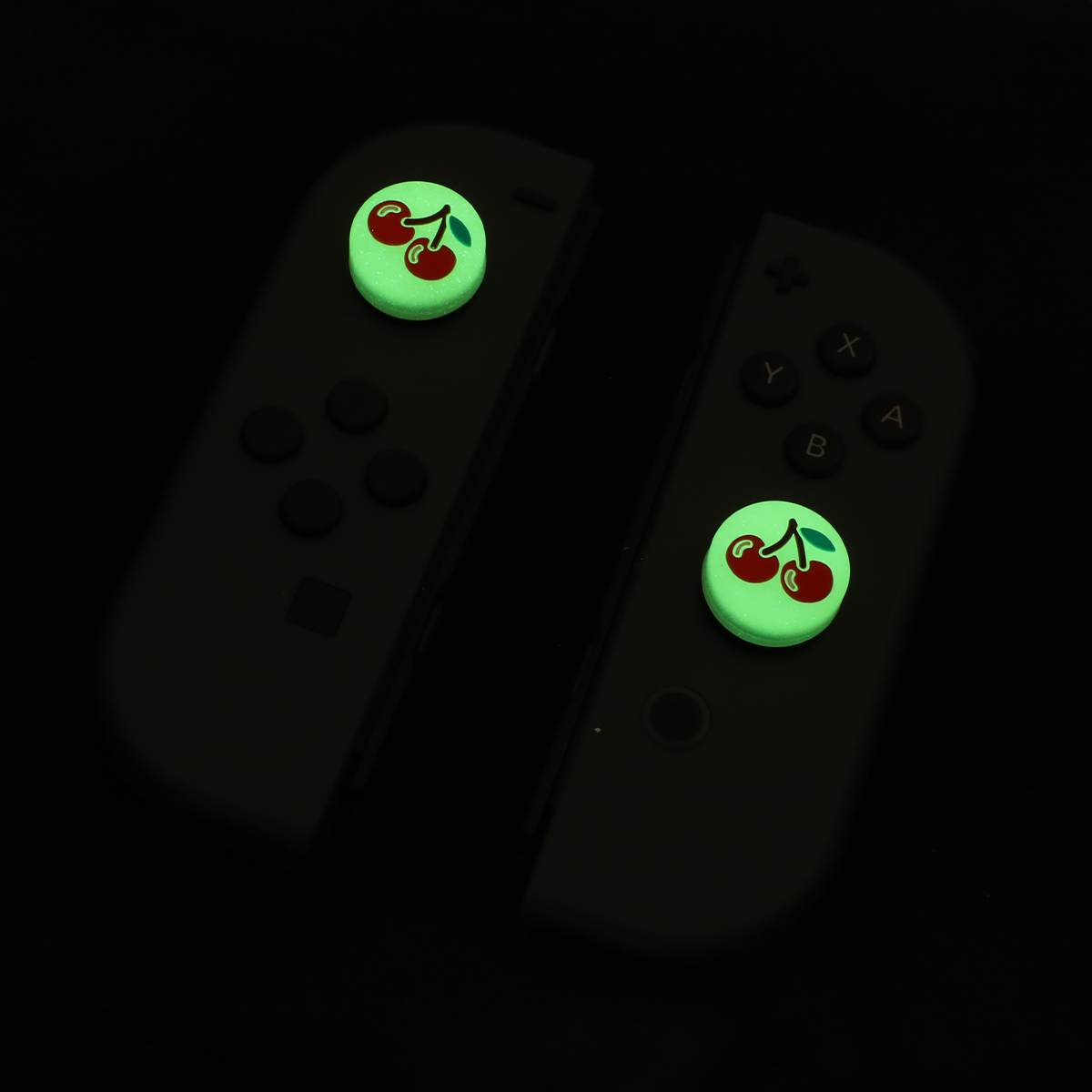 Gomas Joy-Con Animal Crossing Brillan Oscuridad Joycon Nintendo Switch 2 pzs.
