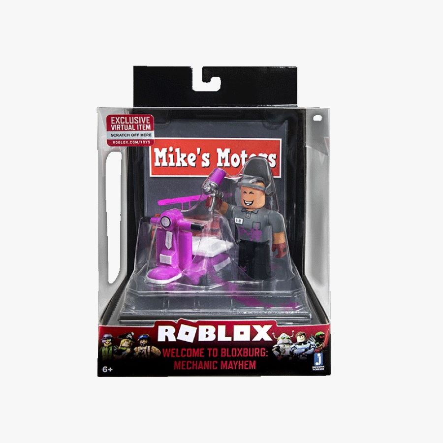 Roblox Figura Welcome To Bloxburg: Mechanic Mayhem Coleccón
