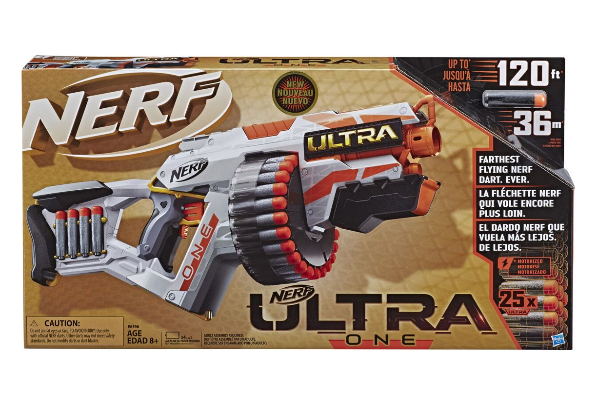Nerf Ultra One Lanzador Motorizado 36 Mts. 25 Dardos Hasbro