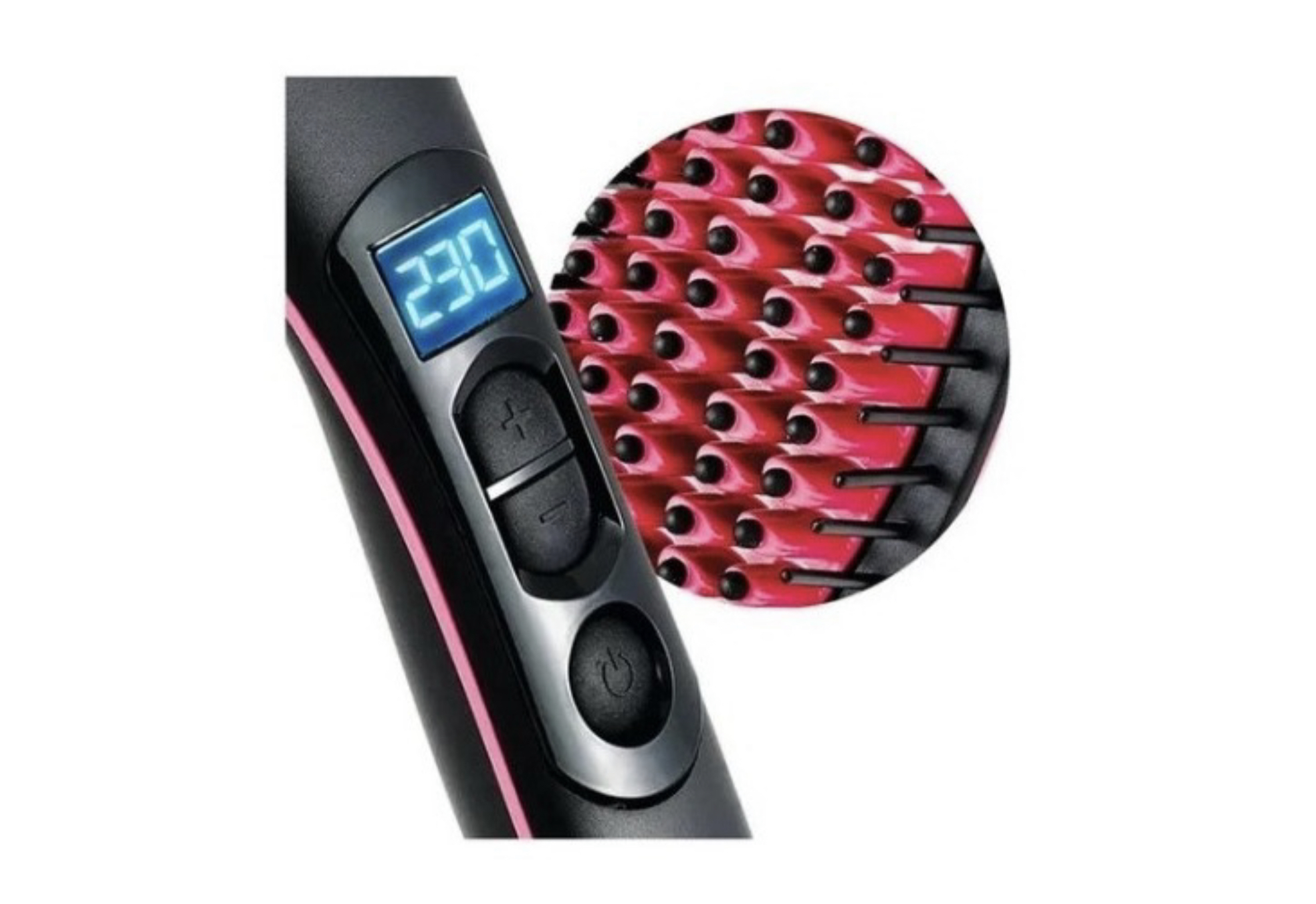 Cepillo Electrico Alaciador Para Cabello