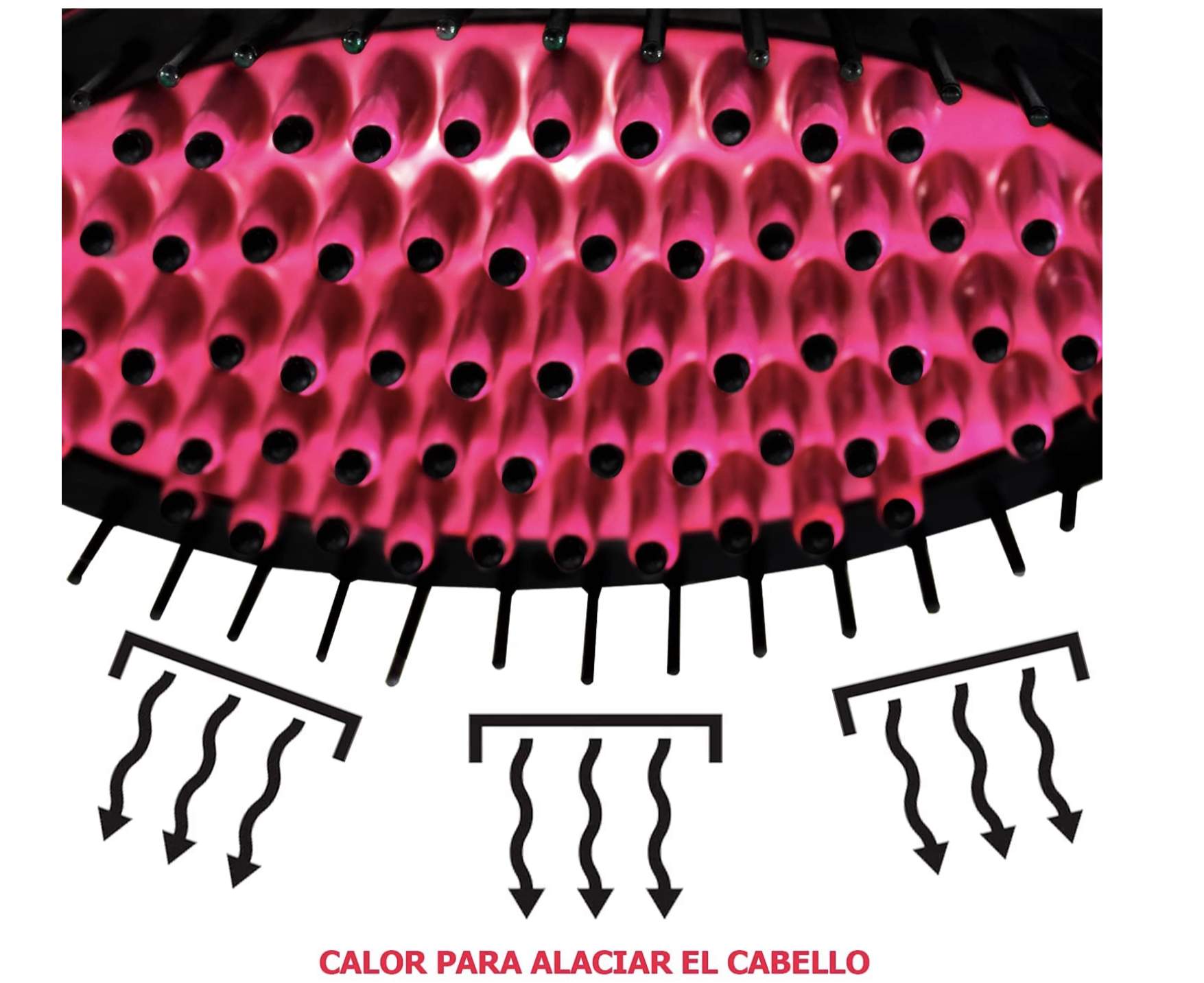 Cepillo Electrico Alaciador Para Cabello