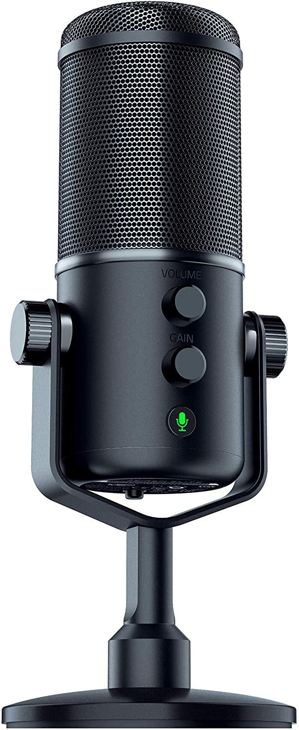Micrófono Profesional Razer Seiren Elite Sonido Fijo - Negro