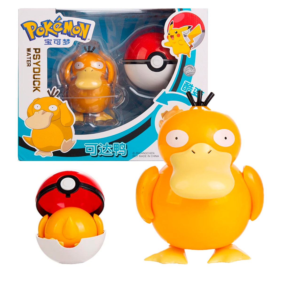 Pokemon Pokebola Figura Coleccionable Lanzador Pop Original