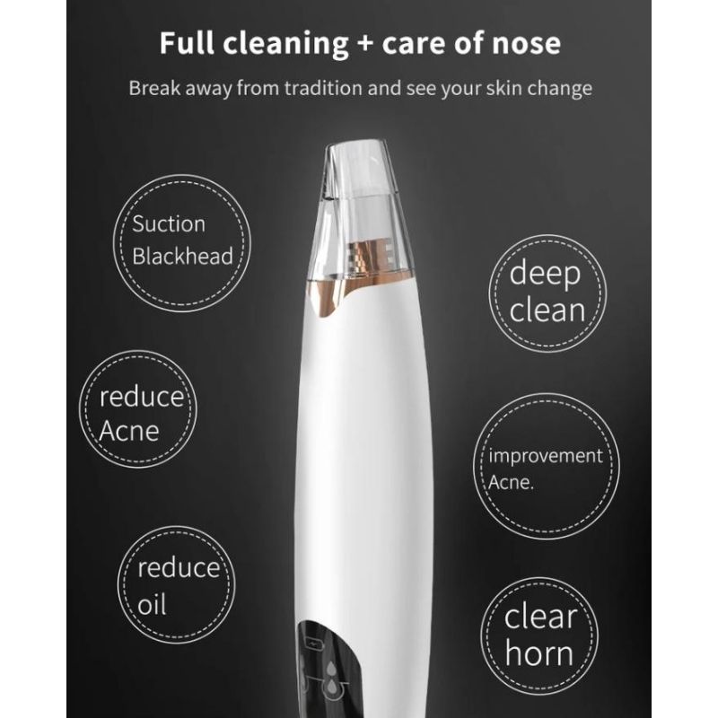 Extractor de Puntos Negros, LBP, Dispositivo de Belleza Facial, Exfoliador