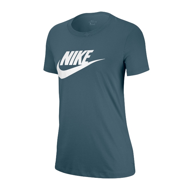 Camiseta nike azul discount mujer