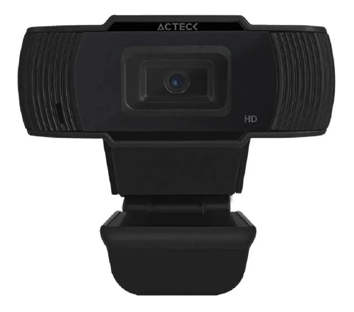 Cámara Web Acteck Wm20 720p Usb Para Pc Con Micrófono Negro