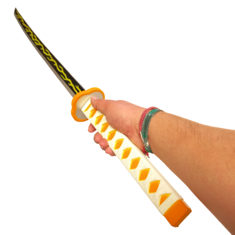 Cosplay Katana Demon Slayer Kimetsu No Yaiba Zenitsu Agatsuma Foamy