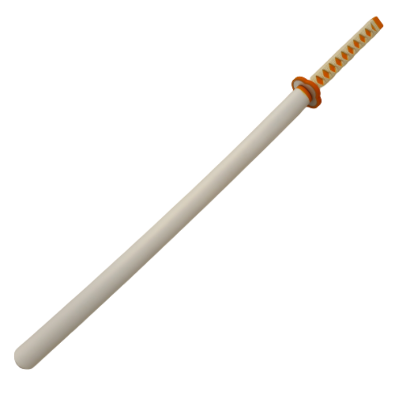 Cosplay Katana Demon Slayer Kimetsu No Yaiba Zenitsu Agatsuma Foamy
