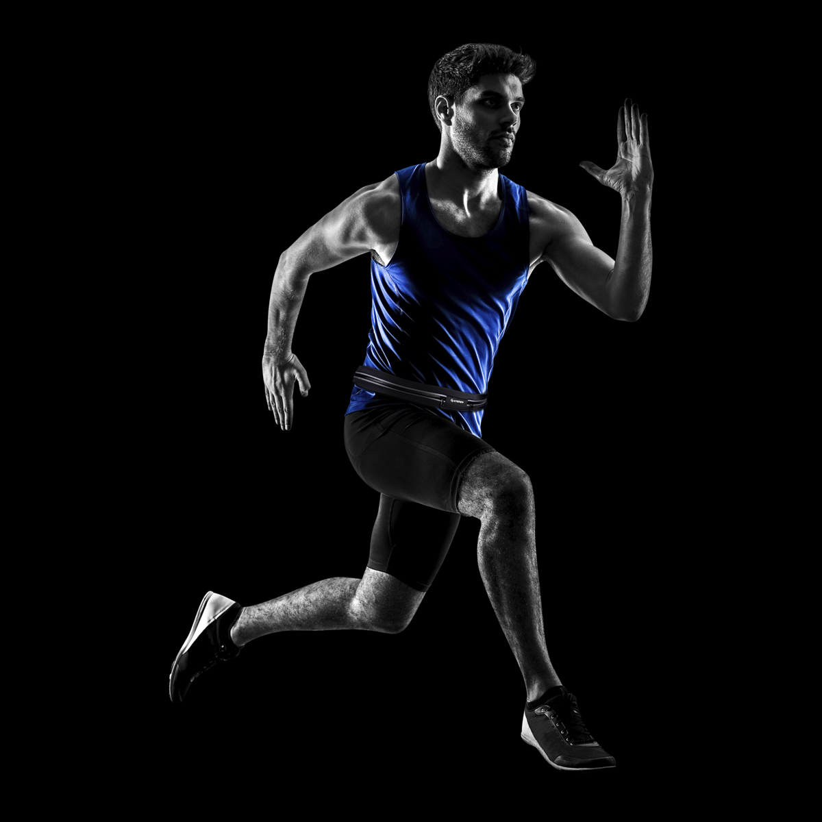 Cinturón bolsillo para celular Negro