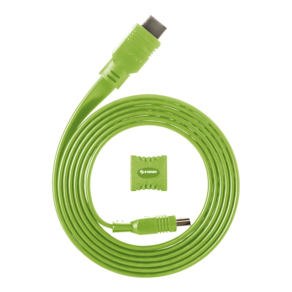 Kit de cable HDMI y cople Verde