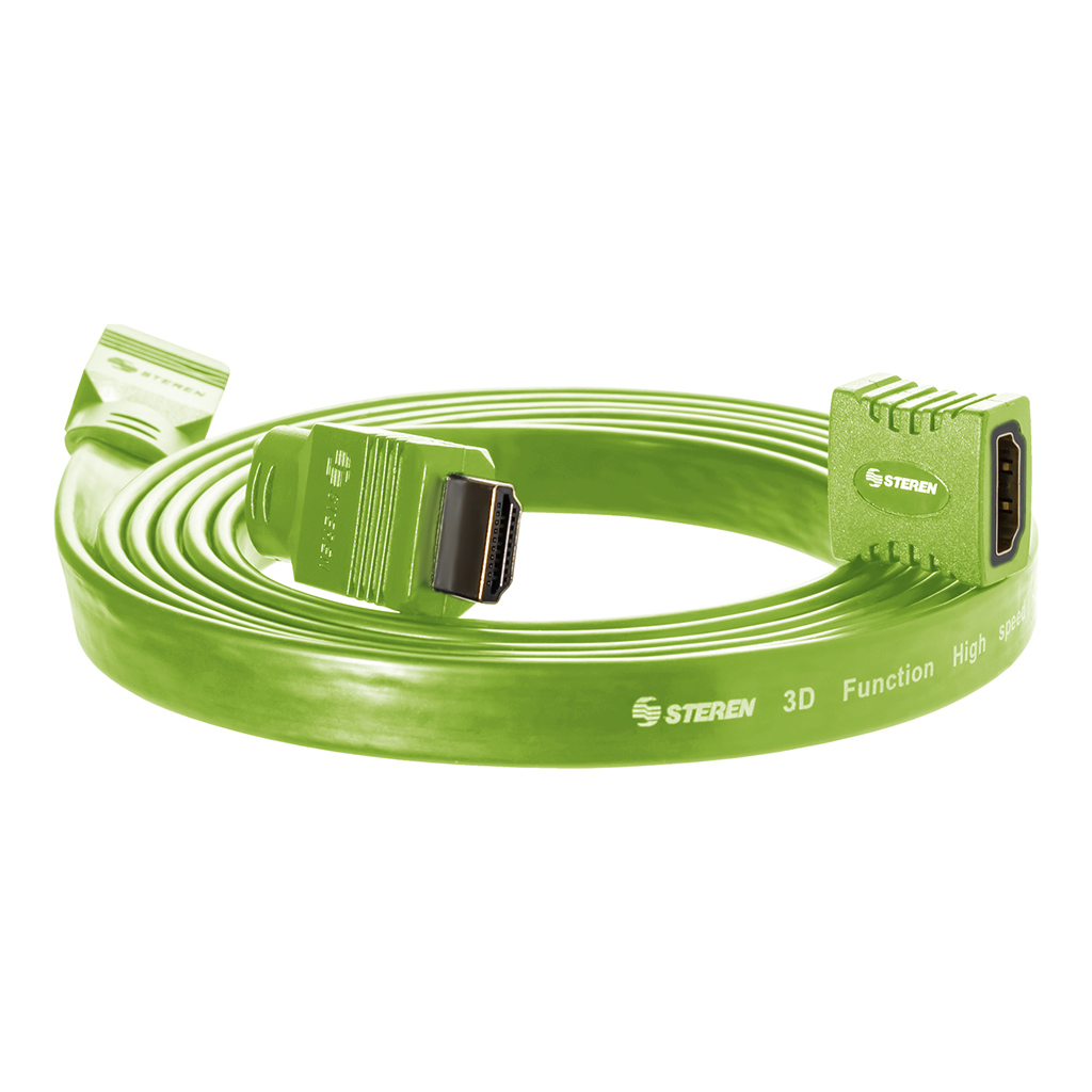 Kit de cable HDMI y cople Verde