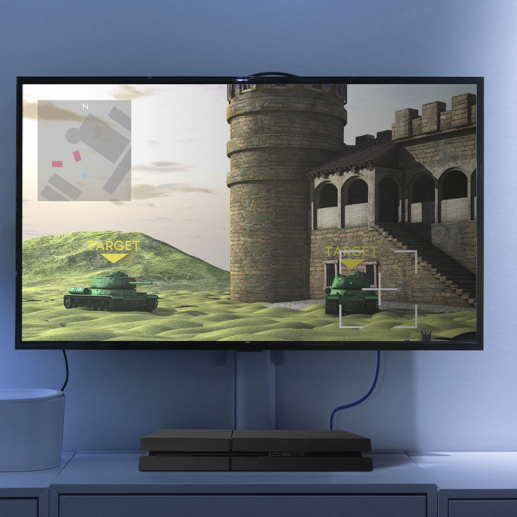 Cable HDMI con conectores niquelados de 2m Azul