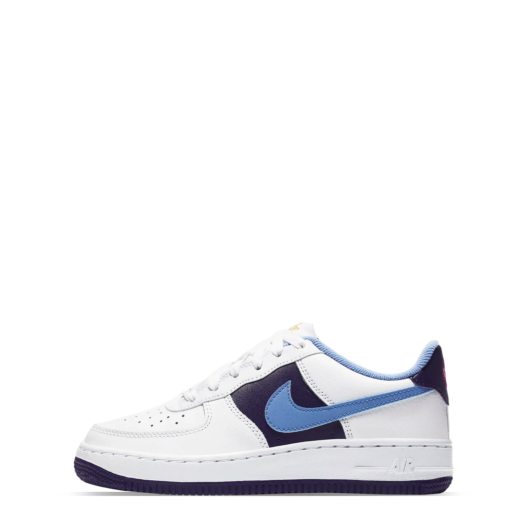 TENIS NIKE AIR FORCE 1 LV8 BLANCO CON AZUL (CT3841-100)