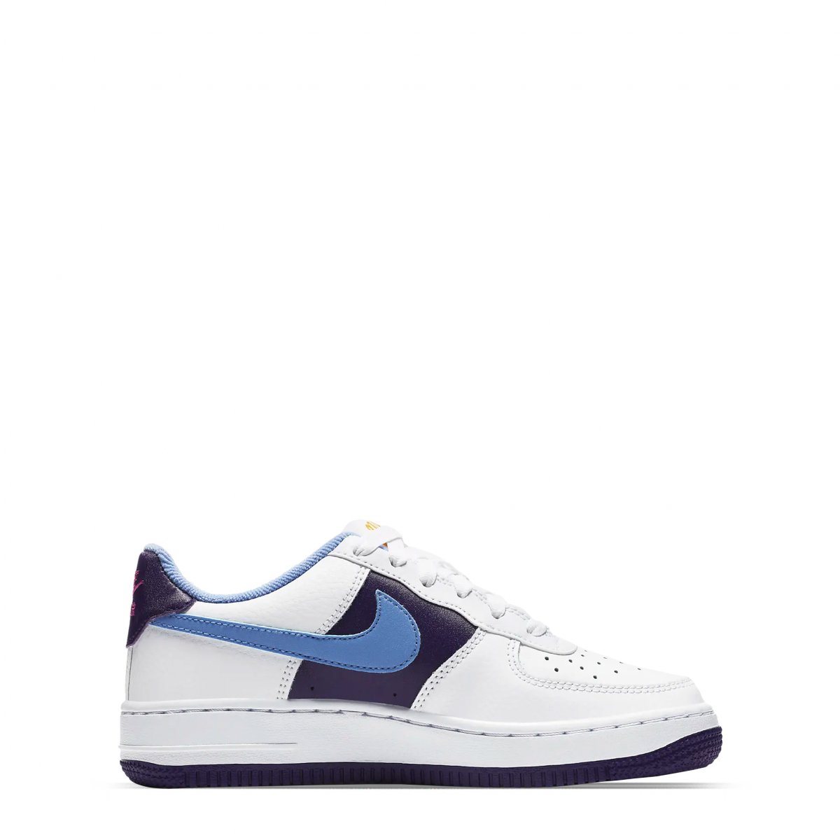 TENIS NIKE AIR FORCE 1 LV8 BLANCO CON AZUL (CT3841-100)