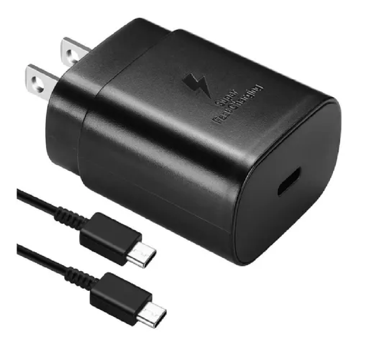 Cargador Samsung USB Tipo C a USB Tipo C Super Carga Rápida 1 Metro