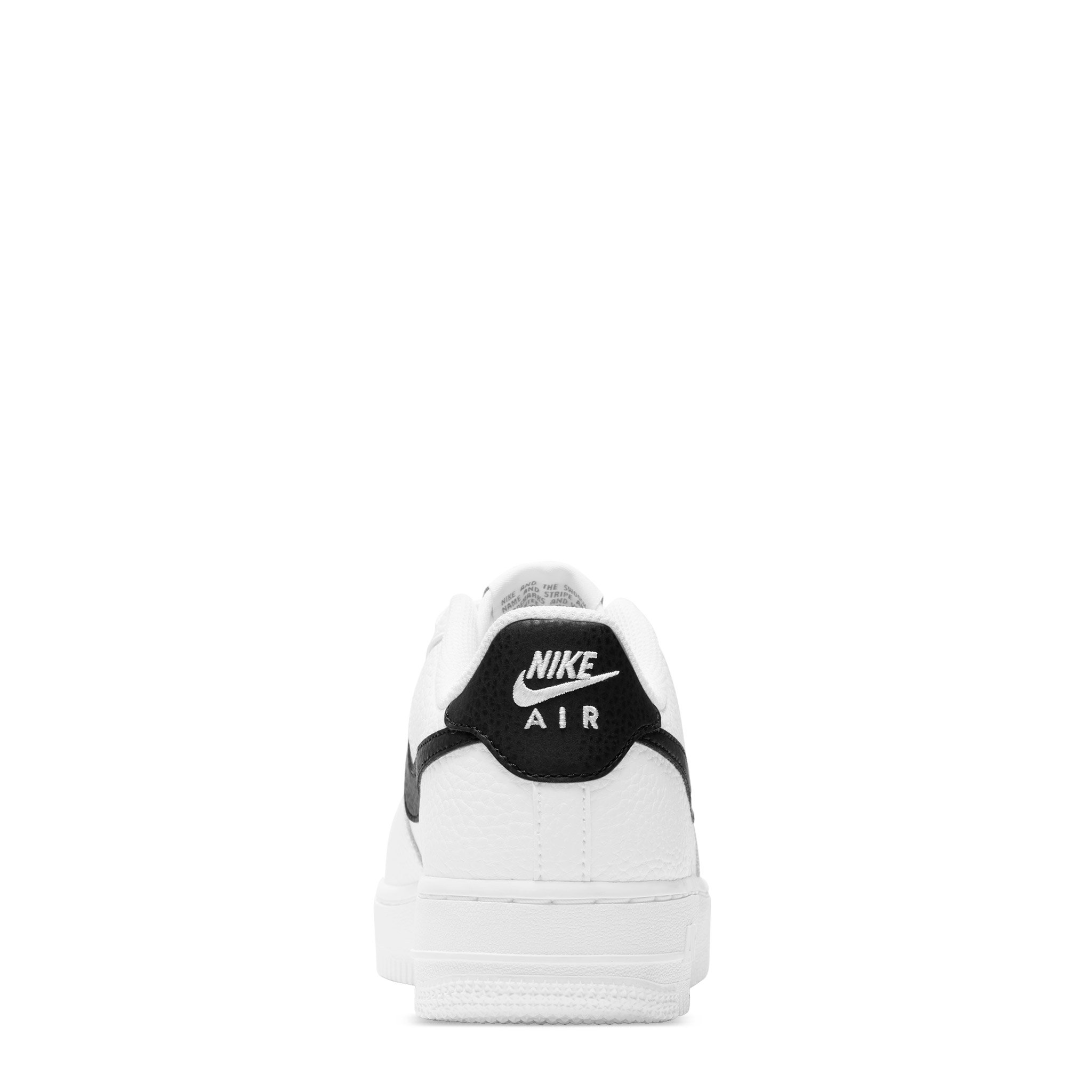 TENIS NIKE AIR FORCE 1 '07 BLANCO CON NEGRO (CT3839-100)