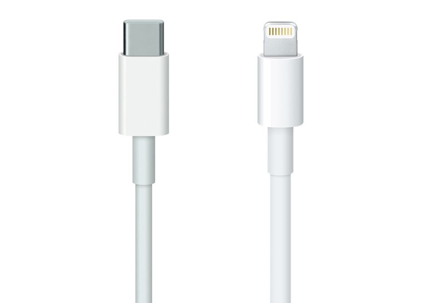 Cable iPhone USB Tipo C a Lightning 2 Metros Blanco