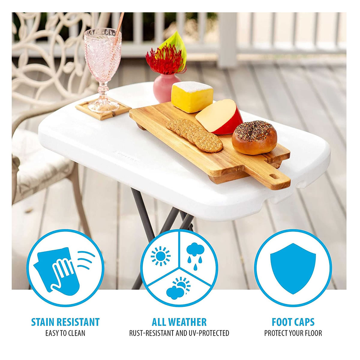 Mesa Plegable Personal 66 x 46 cm Lifetime 000067978 SMS