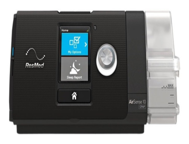 Cpap Apnea Del Sueño Resmed Airsense 10 Fijo Y Humidificador