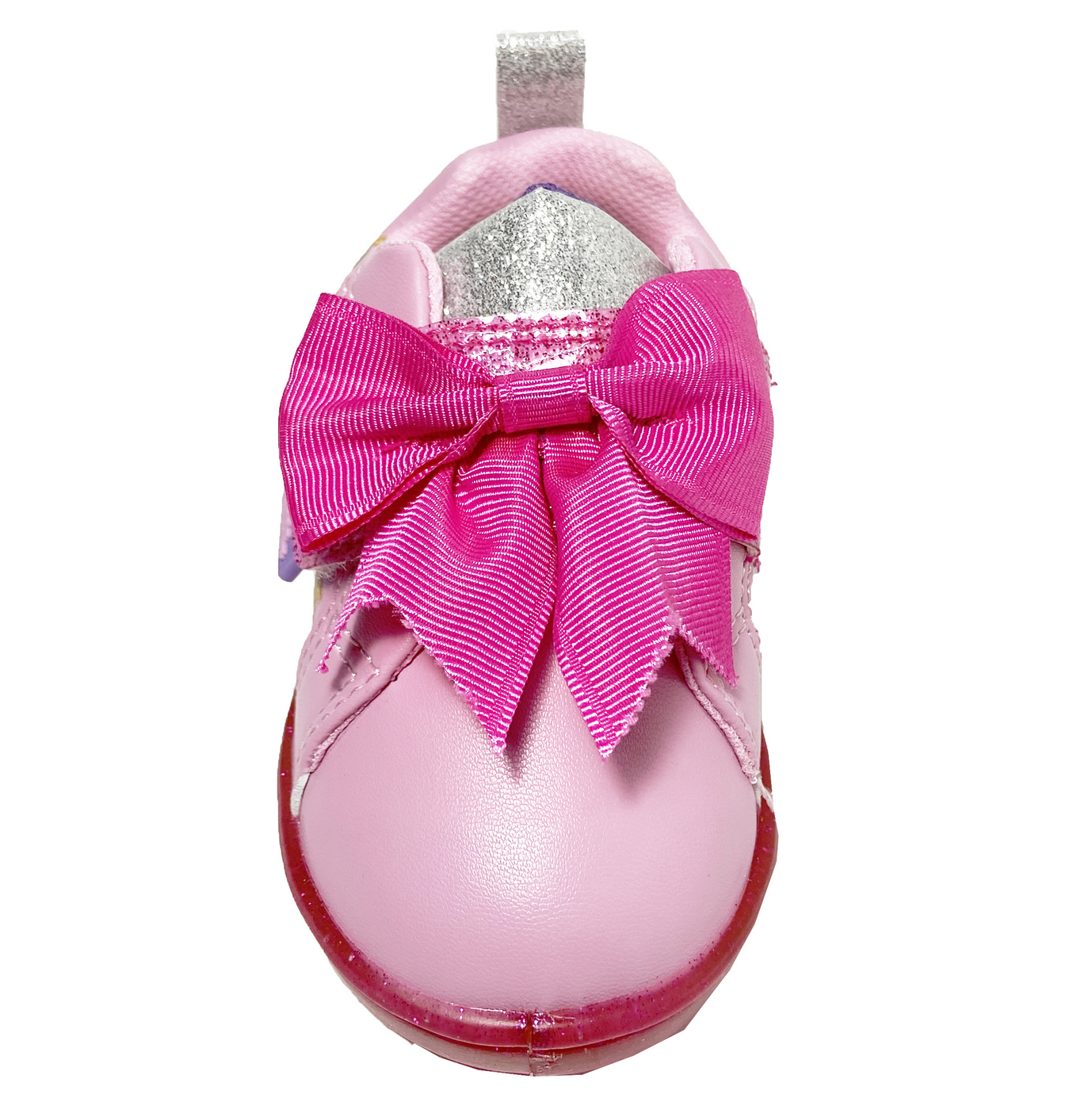 Tenis Velcro Niña Maddi ROSA / FIUSHA 14-19 con Moño 