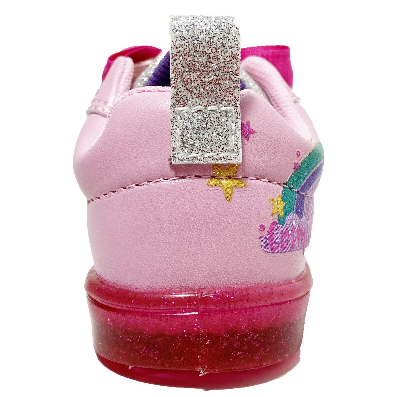 Tenis Velcro Niña Maddi ROSA / FIUSHA 14-19 con Moño 