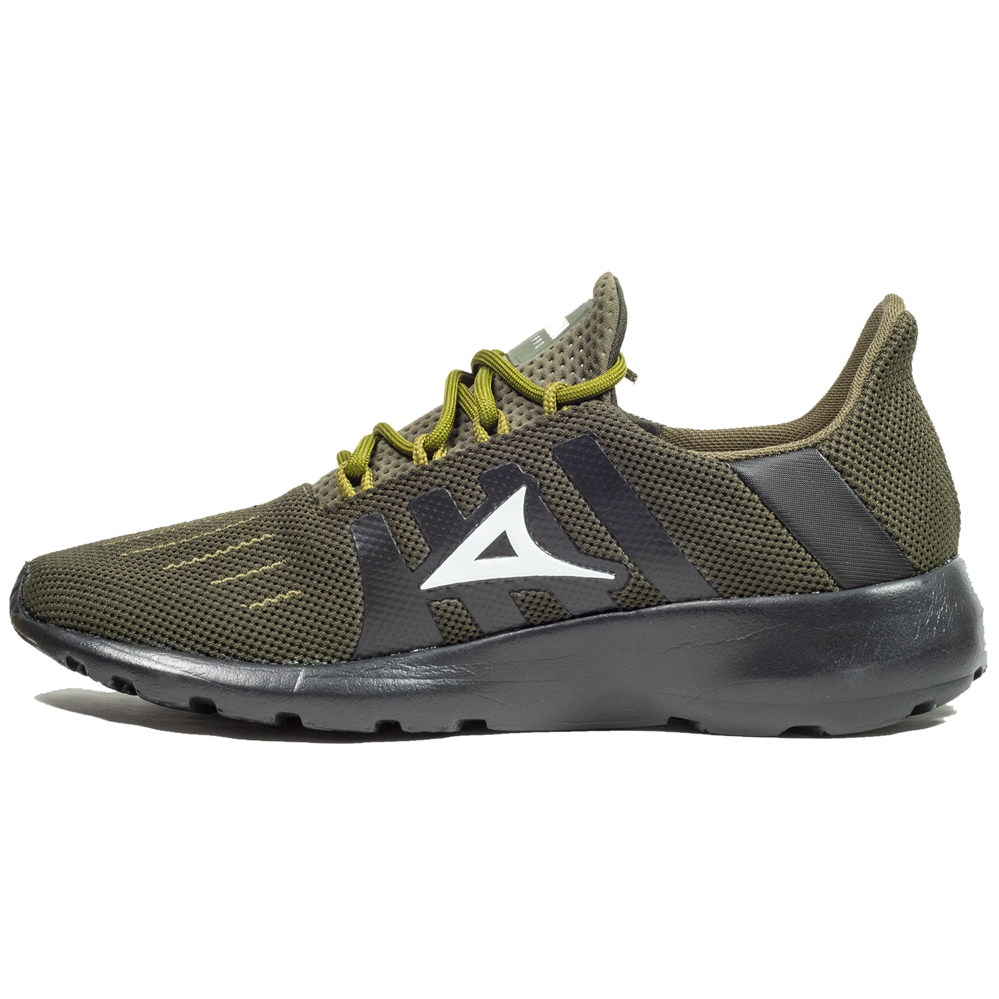 Tenis Deportivos Pirma 5013 Color Verde Militar Para Entrenar