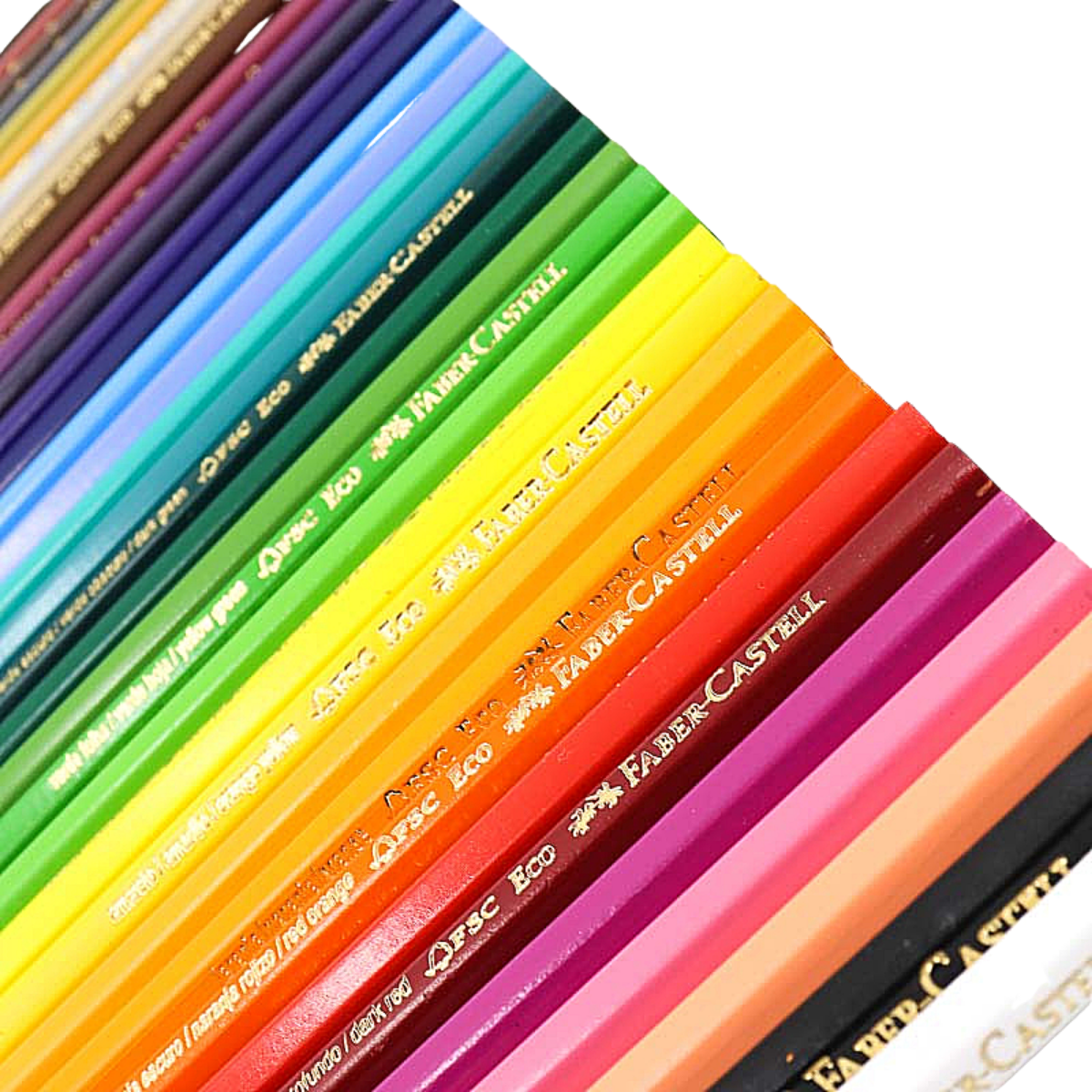 Faber Castell 72 Colores Profesionales Ecolapiz Hexagonal