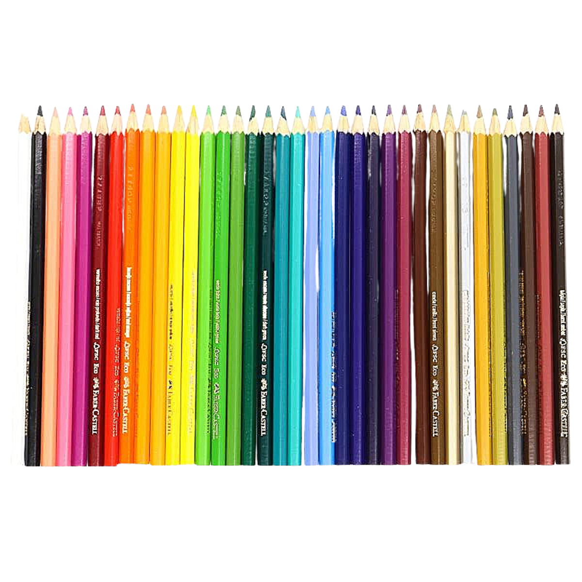 Faber Castell 72 Colores Profesionales Ecolapiz Hexagonal