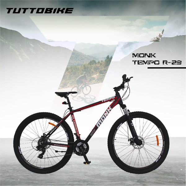 Bicicleta Montaña Rodada 29 21 Velocidades Tempo Monk