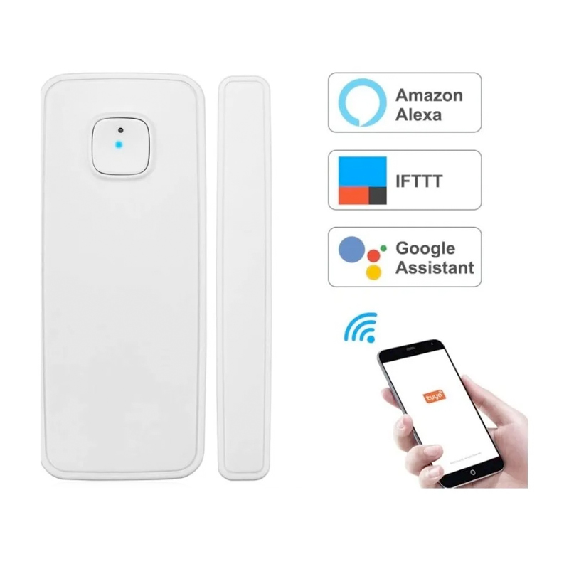 Sensor de Movimiento Inteligente WiFi Compatible con Alexa Google Home Y App Para Android Y Iphone