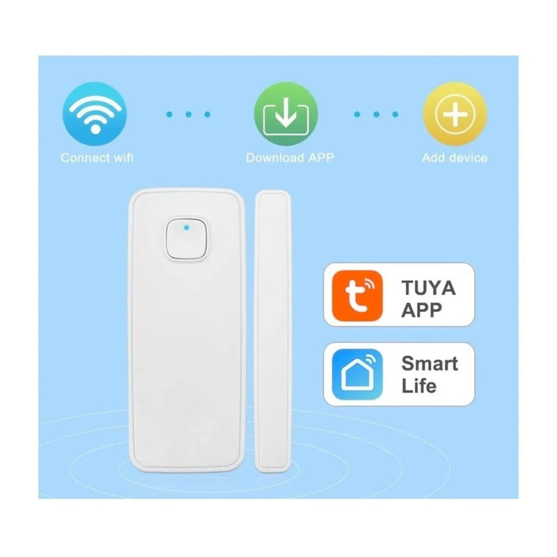 Sensor de Movimiento Inteligente WiFi Compatible con Alexa Google Home Y App Para Android Y Iphone