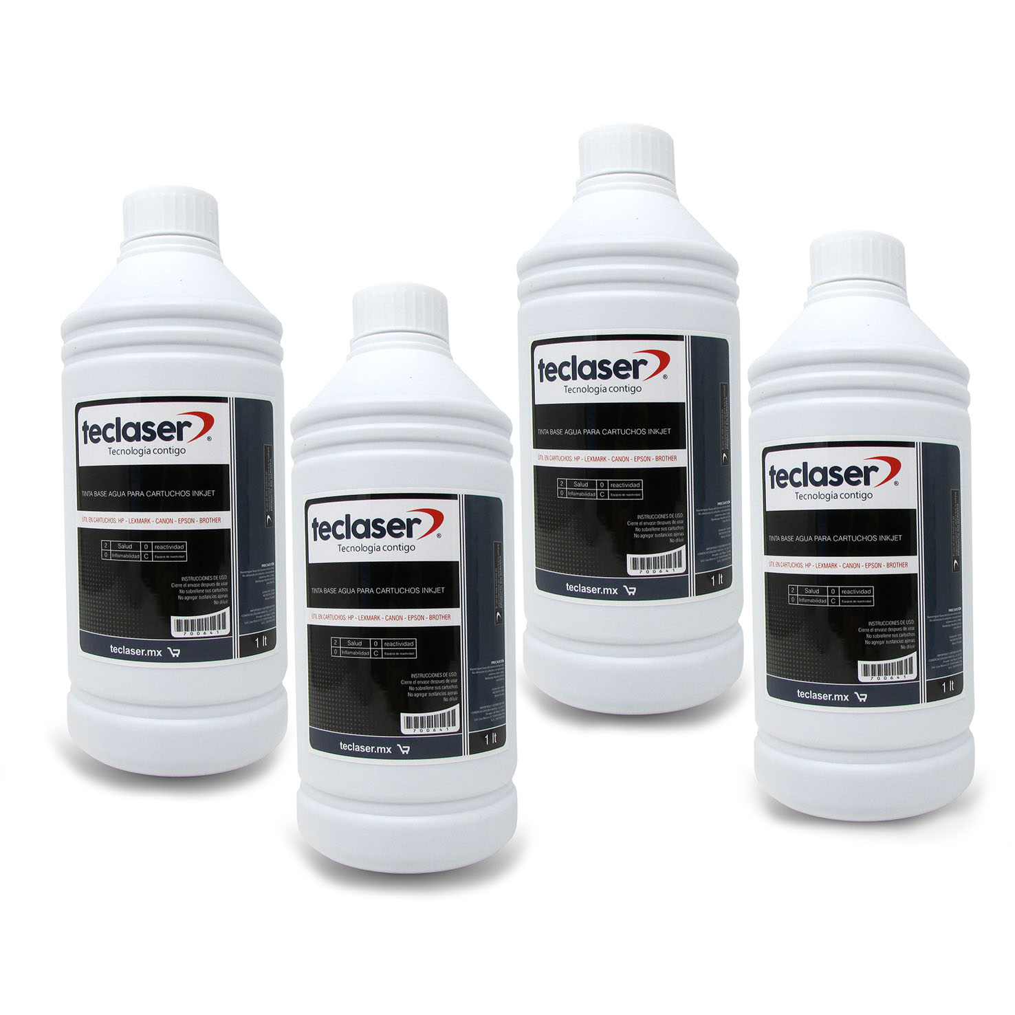 4 Litro De Tinta Negra Universal Base Agua