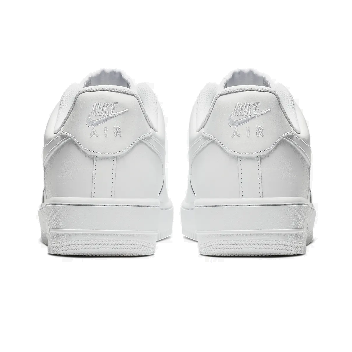 TENIS NIKE AIR FORCE 1 CLASICO PIEL BLANCO HOMBRE.