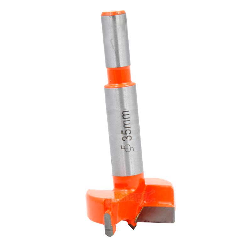 BROCA FORSTNER CARBURO TUNGSTENO 35 MM PARA BISAGRA BIDIMENSIONAL
