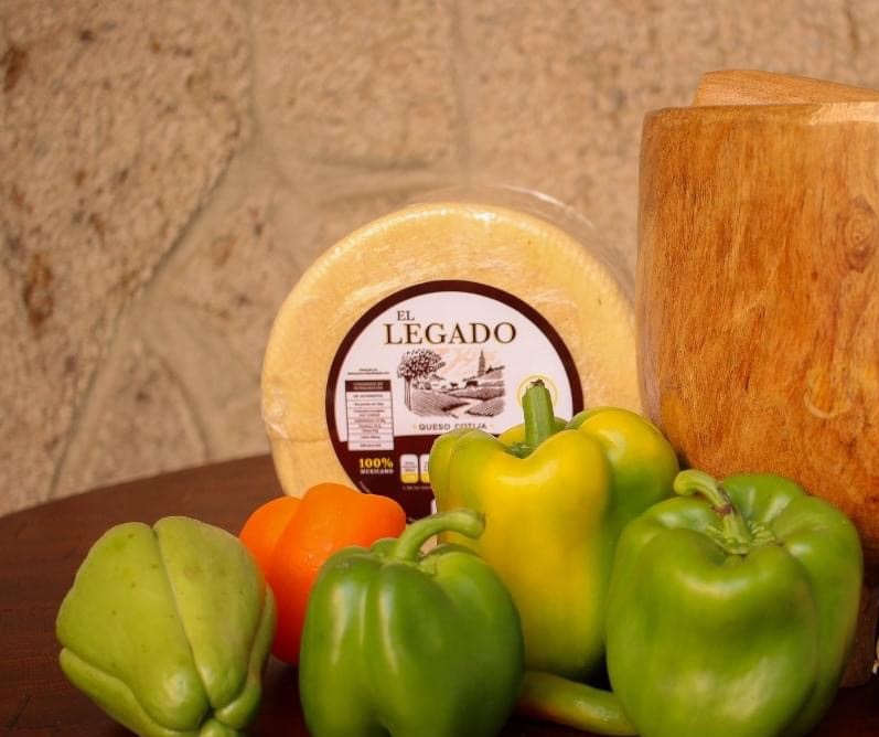 Queso Cotija El Legado Gourmet Rueda!! (3.3kg) Envío Gratis!