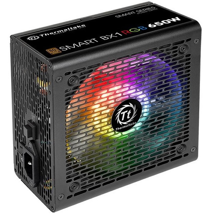 Fuente De Poder Thermaltake Smart BX1 RGB 650W 80 Plus Bronze PS-SPR-0650NHFABU-1