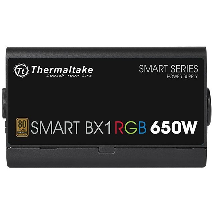 Fuente De Poder Thermaltake Smart BX1 RGB 650W 80 Plus Bronze PS-SPR-0650NHFABU-1