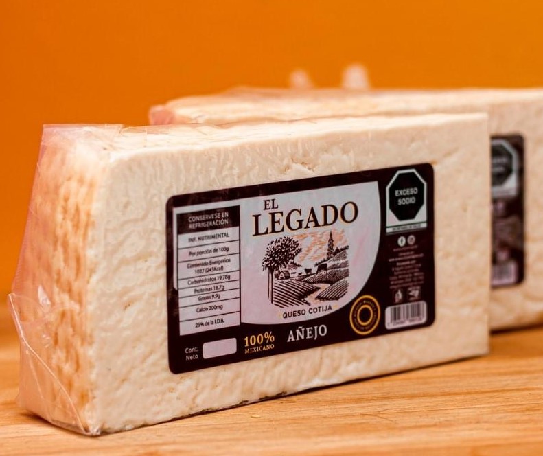 Queso Cotija El Legado Gourmet (1.750kg) Envío Gratis!