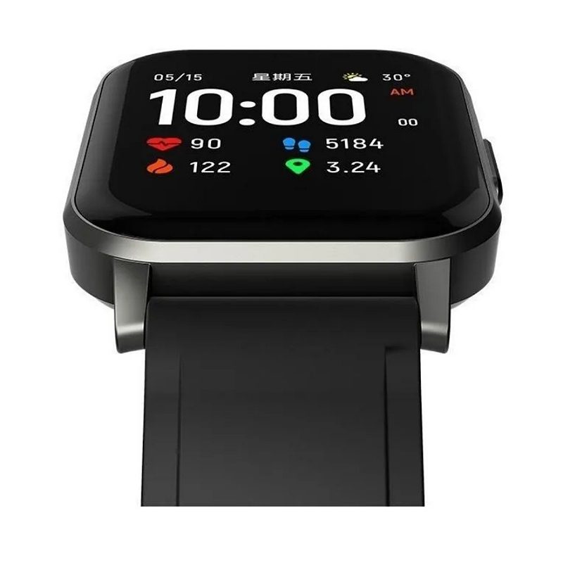 Smartwatch Haylou Smart Watch 2 1.28" malla black de silicona LS02