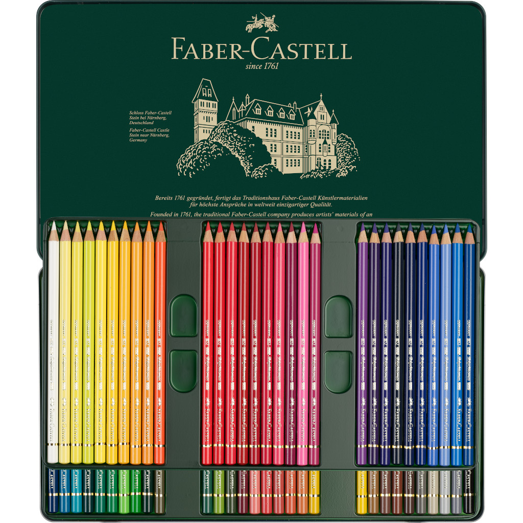 Faber Castell 60 Colores Polychromos Profesionales Premium 