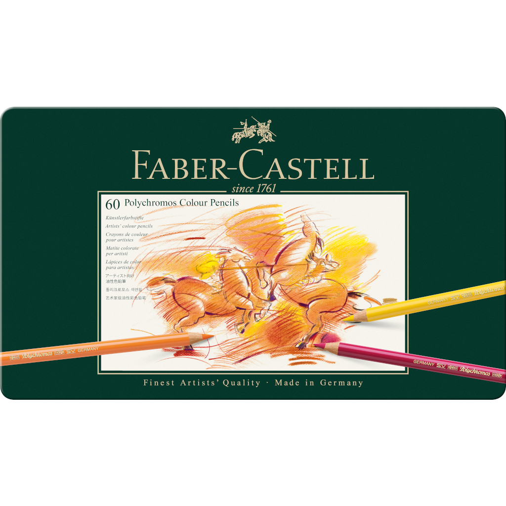 Faber Castell 60 Colores Polychromos Profesionales Premium 