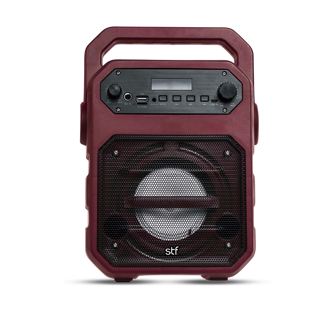 Bocina Inalámbrica Joy Stf  Tinto 4 Pulgadas 