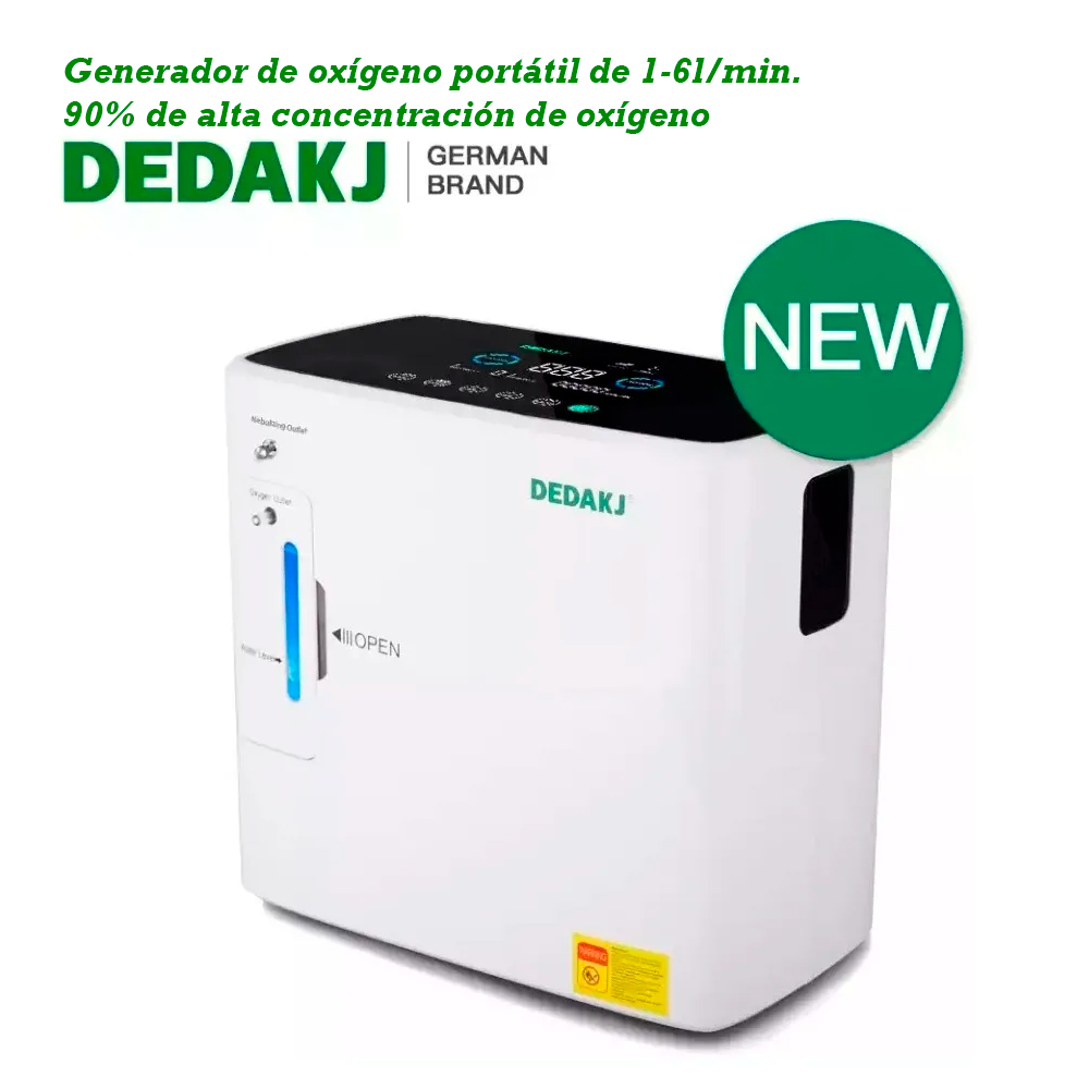 Generador De Oxigeno Concentrador Portátil 6l
