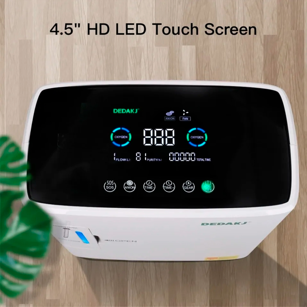 Generador De Oxigeno Concentrador Portátil 6l