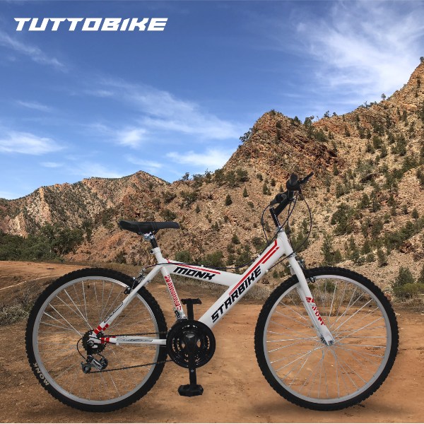 Bicicleta Montaña Rodada 26 18 Velocidades Monk StarBike 2.1