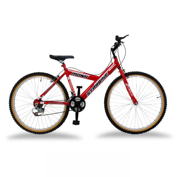 Bicicleta Montaña Rodada 26 18 Velocidades Monk StarBike 2.1