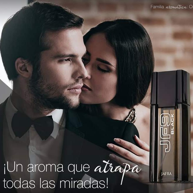 Jf9 Black Negro Colonia by Jafra