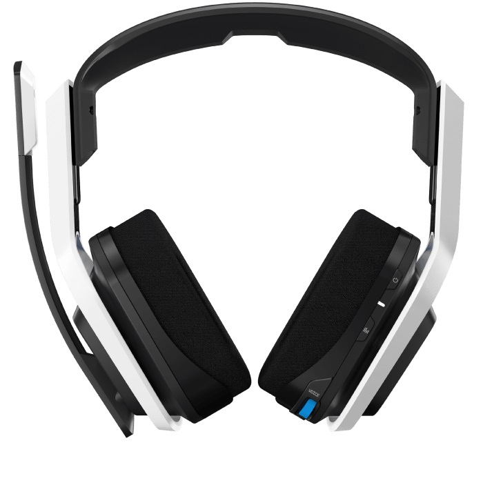 Diadema ASTRO A20 Wireless Inalambricos USB Gaming PS5 PS4 PC Y Mac Blanco-Azul 939-001877