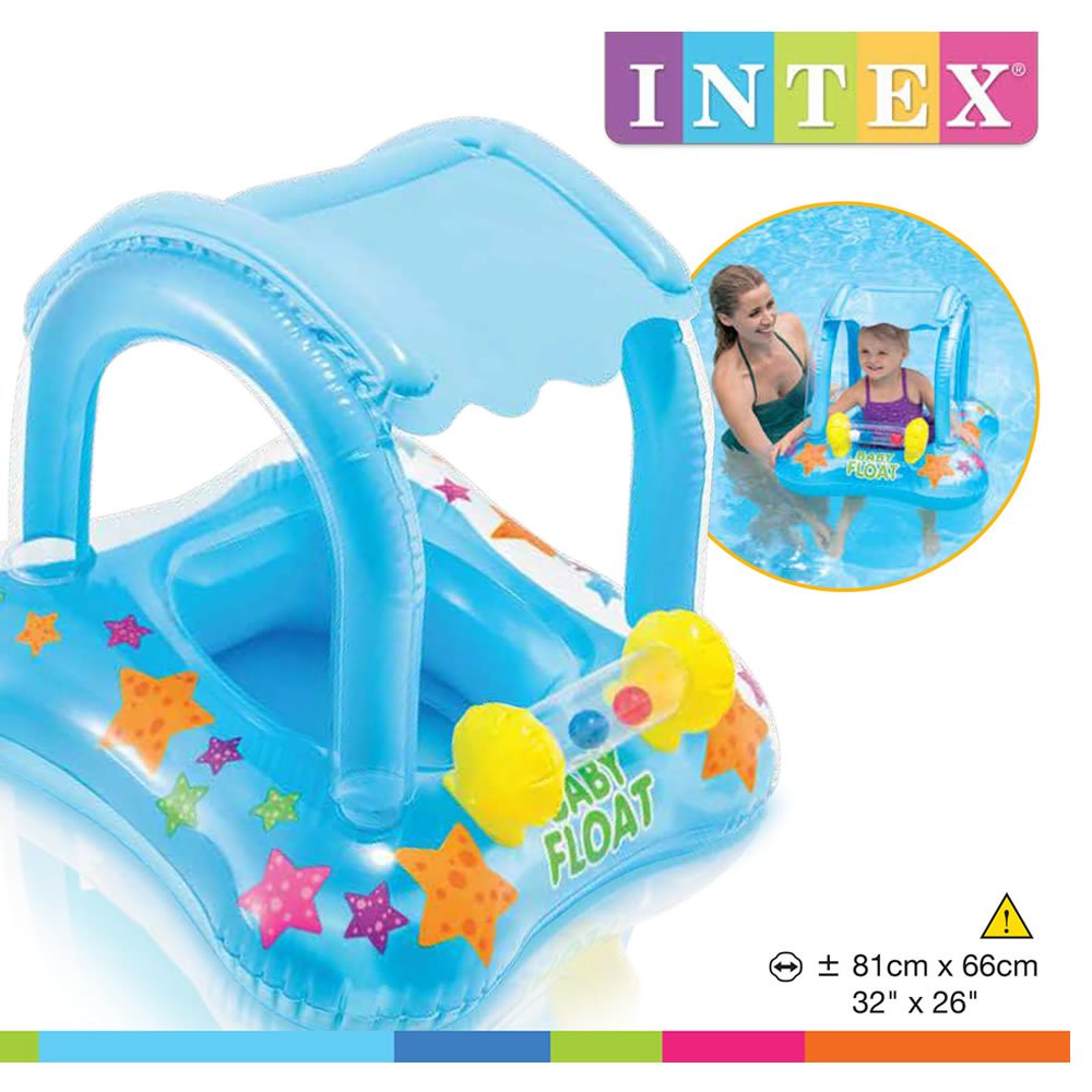 Inflable Salvavidas Flotador Intex Andadera Bebe 56581